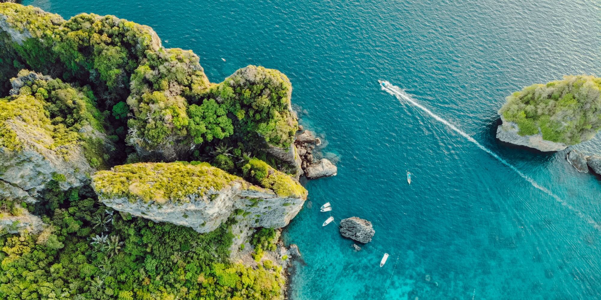 Thailand Luftaufnahme